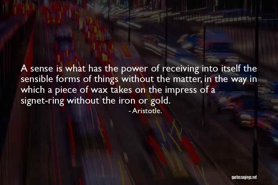 Iron Ring Quotes By Aristotle. Iron Ring Quotes By Aristotle.