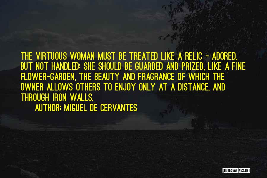 Iron Woman Quotes By Miguel De Cervantes