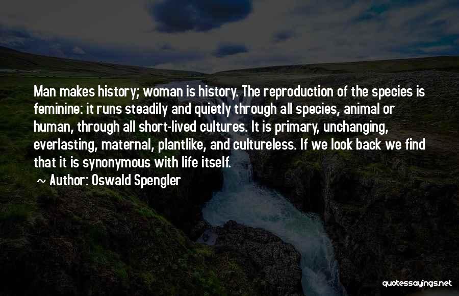 Iron Woman Quotes By Oswald Spengler