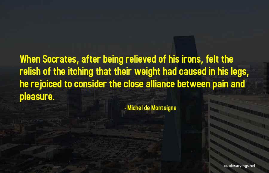 Irons Quotes By Michel De Montaigne Irons Quotes By Michel De Montaigne