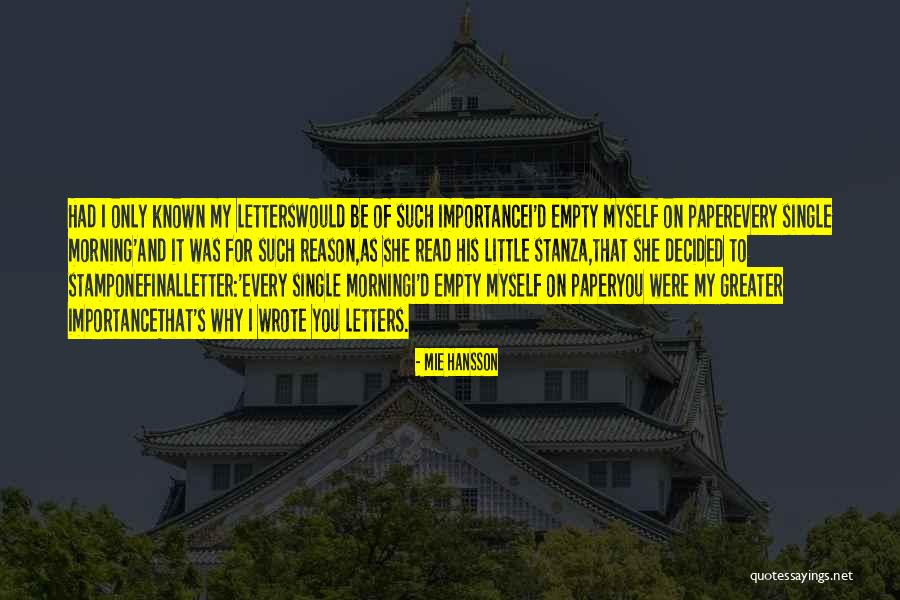 Irony And Life Quotes By Mie Hansson Irony And Life Quotes By Mie Hansson