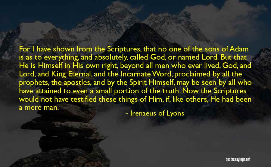 Irony From The Lord Of The Flies Quotes By Irenaeus Of Lyons Irony From The Lord Of The Flies Quotes By Irenaeus Of Lyons