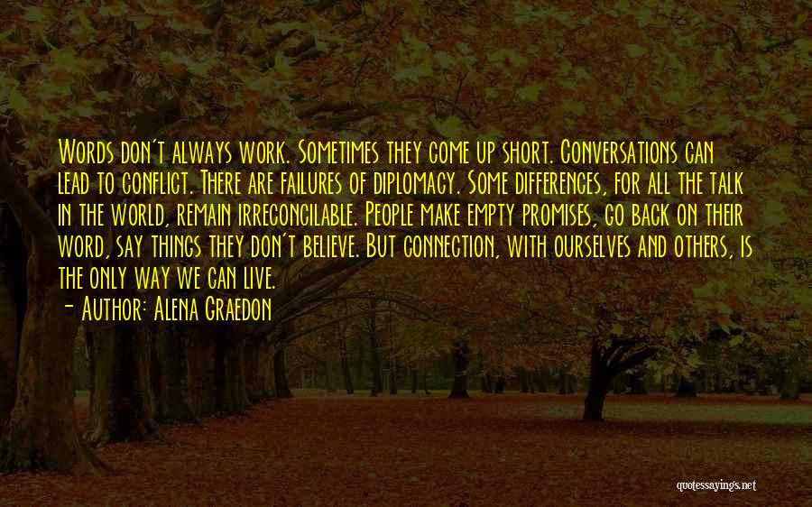 Irreconcilable Differences Quotes By Alena Graedon