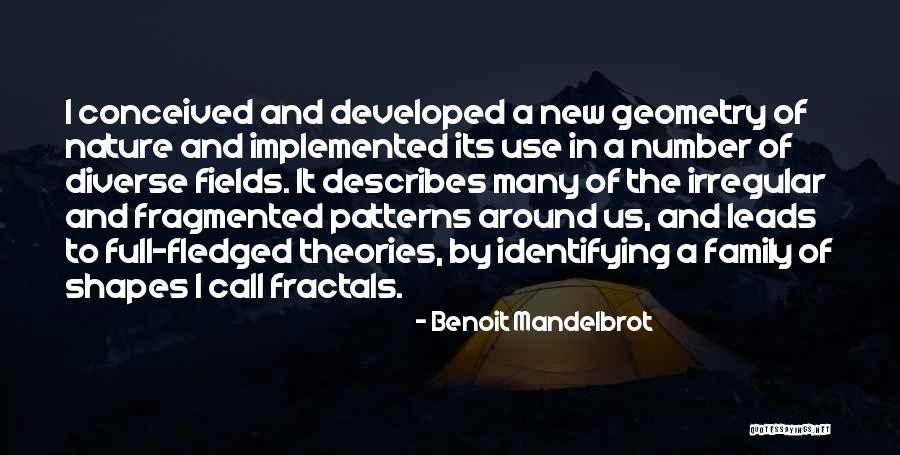 Irregular Quotes By Benoit Mandelbrot