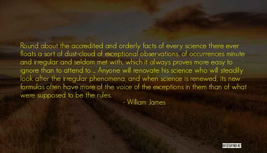 Irregular Quotes By William James