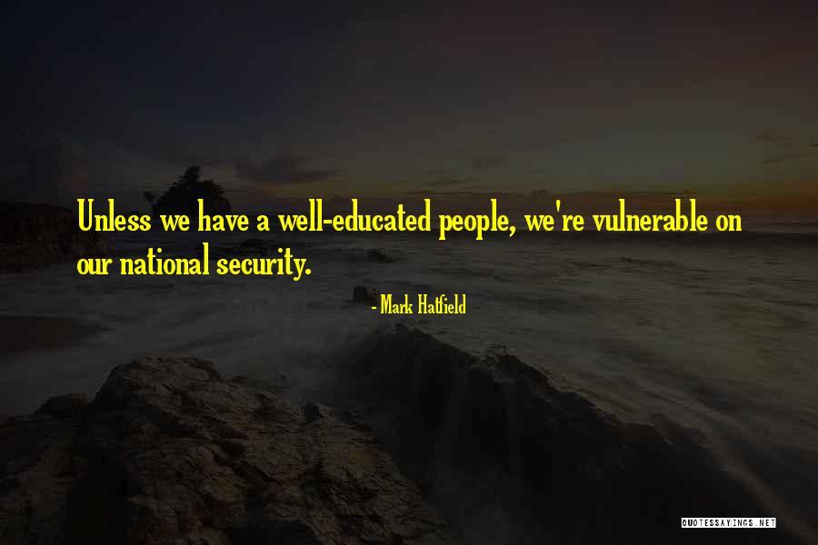 Irregularities In State Testing Quotes By Mark Hatfield