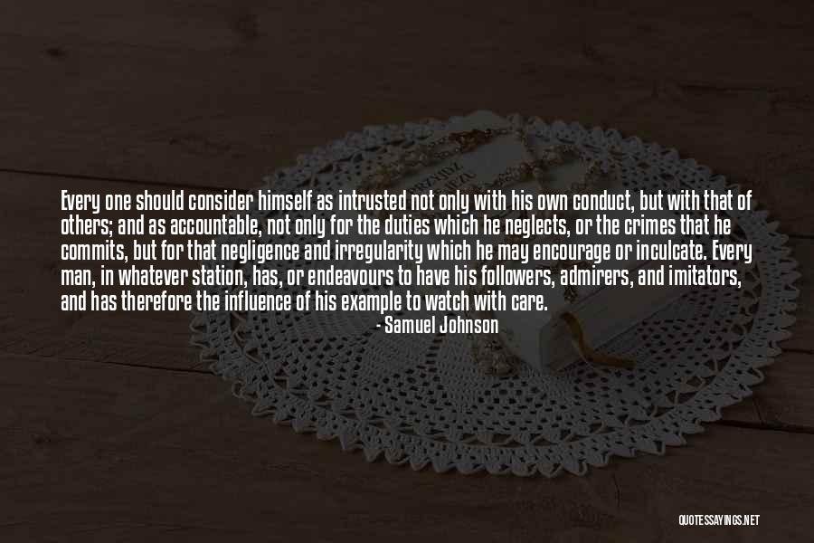 Irregularity Quotes By Samuel Johnson