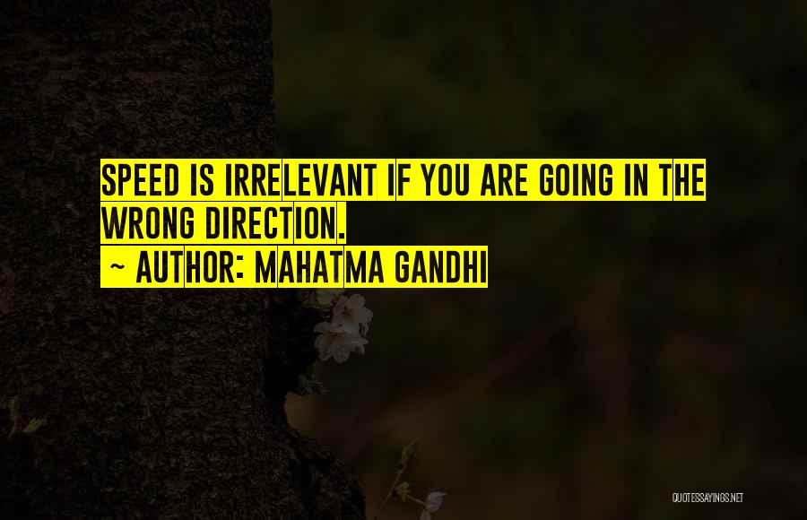 Irrelevant Quotes By Mahatma Gandhi
