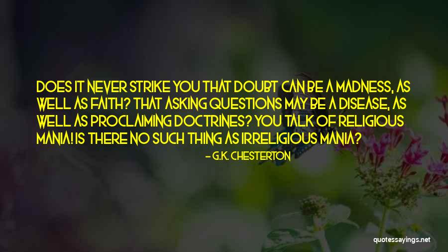 Irreligious Quotes By G.K. Chesterton Irreligious Quotes By G.K. Chesterton