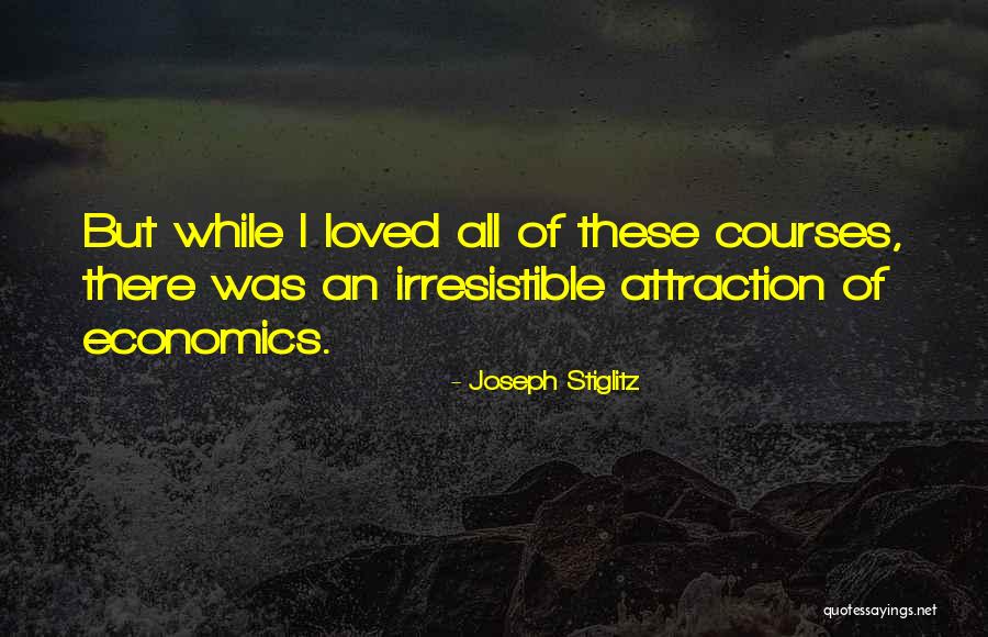 Irresistible Attraction Quotes By Joseph Stiglitz