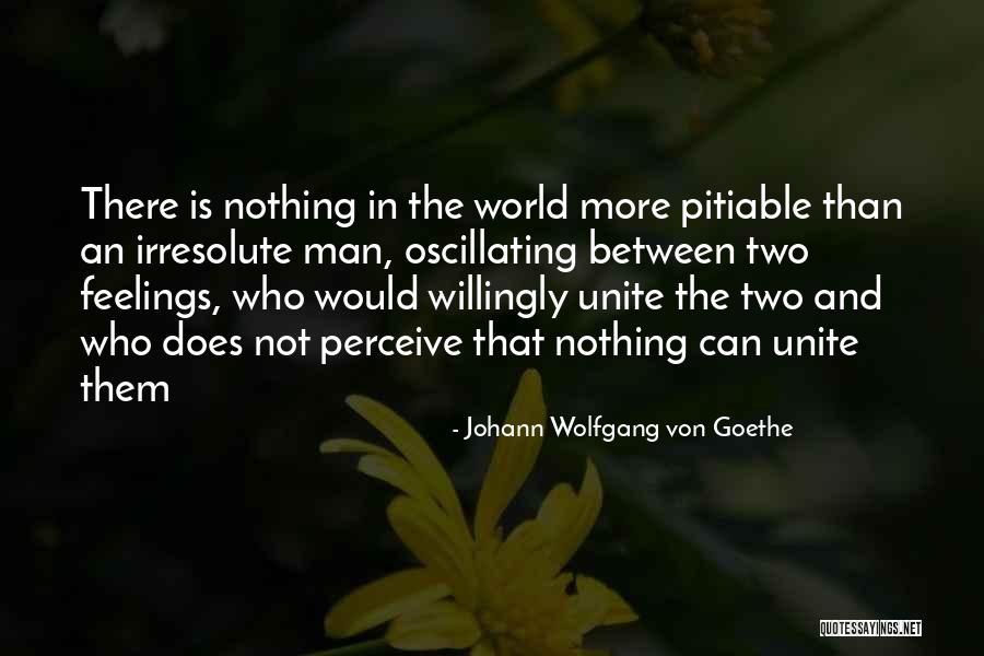 Irresolute Quotes By Johann Wolfgang Von Goethe Irresolute Quotes By Johann Wolfgang Von Goethe
