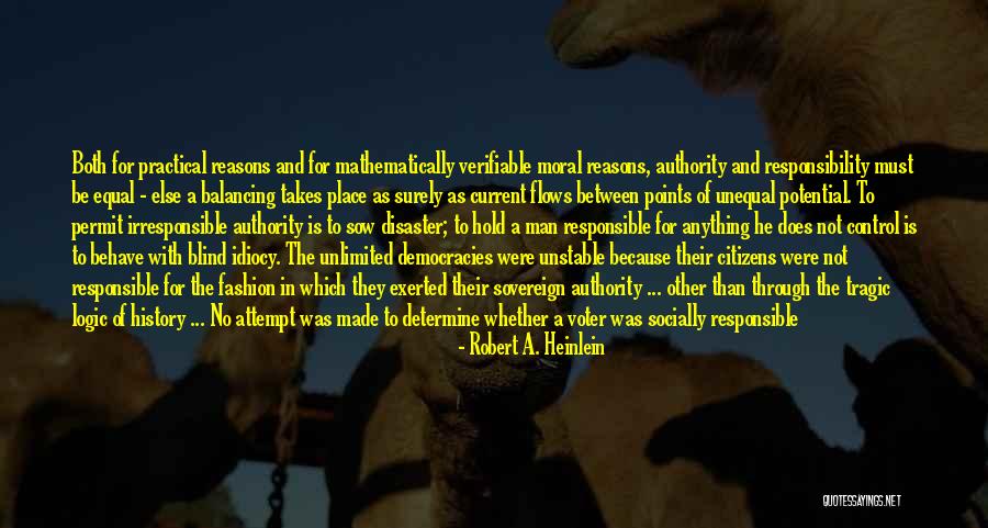 Irresponsible Man Quotes By Robert A. Heinlein Irresponsible Man Quotes By Robert A. Heinlein