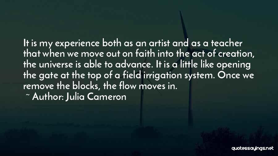 Irrigation Quotes By Julia Cameron