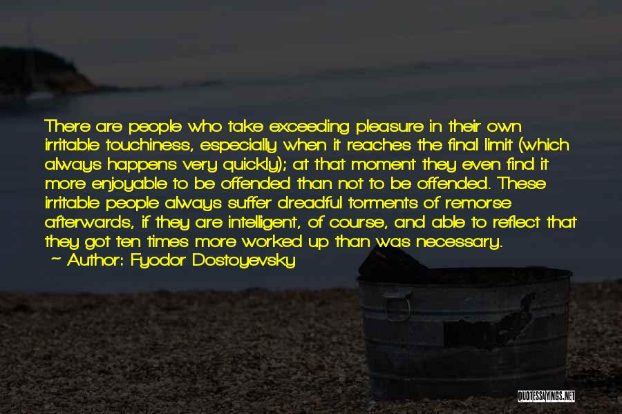 Irritable Quotes By Fyodor Dostoyevsky