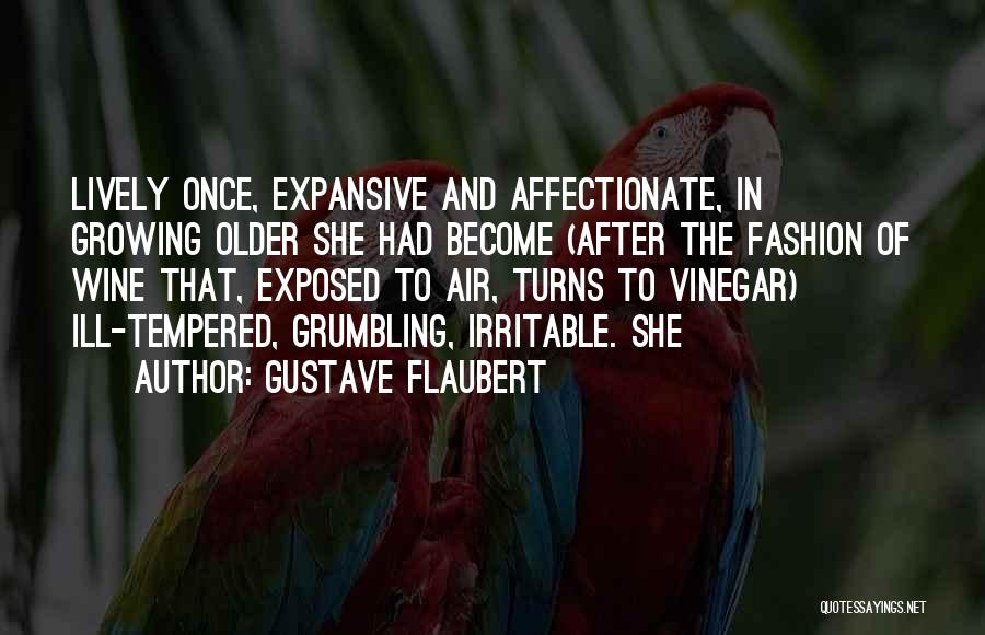 Irritable Quotes By Gustave Flaubert