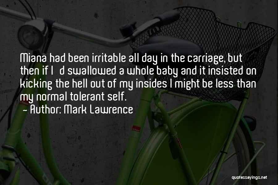 Irritable Quotes By Mark Lawrence