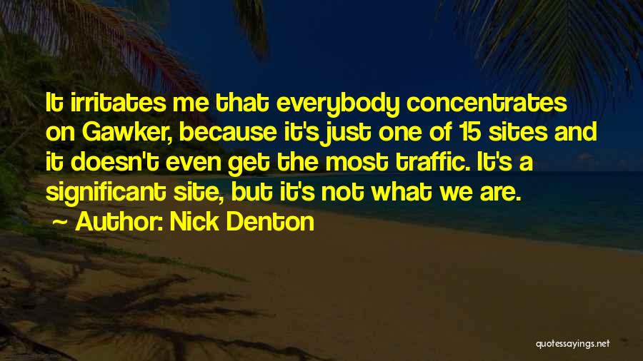 Irritates Me Quotes By Nick Denton