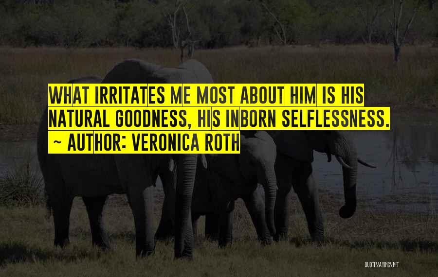 Irritates Me Quotes By Veronica Roth