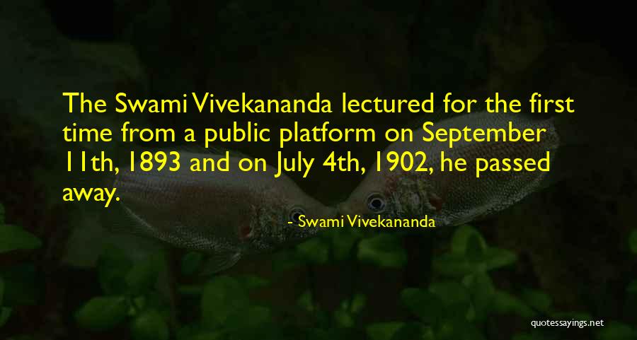 Irriterend Quotes By Swami Vivekananda