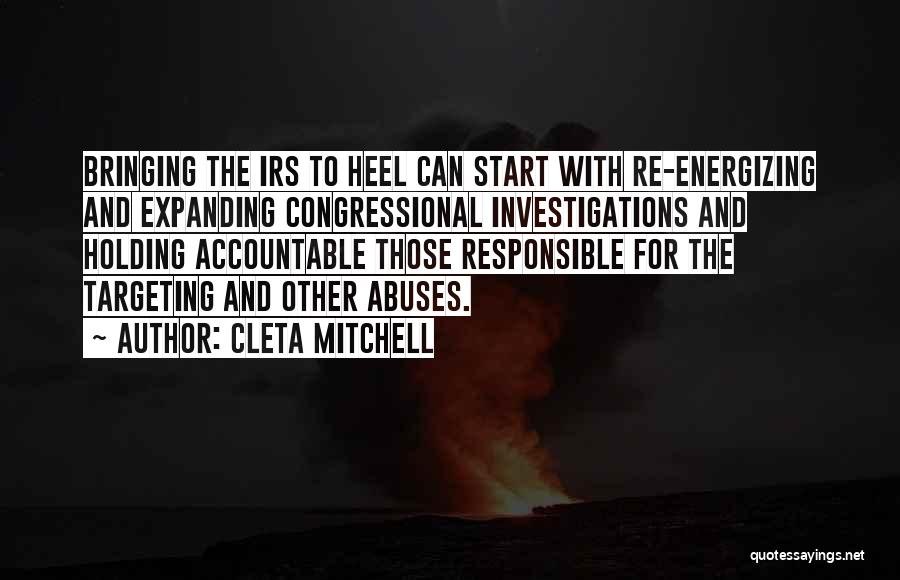 Irs Quotes By Cleta Mitchell