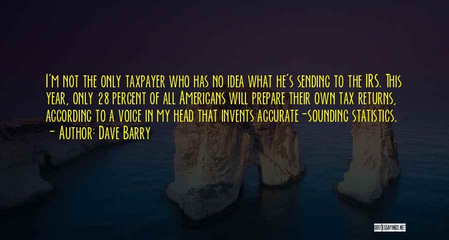 Irs Quotes By Dave Barry