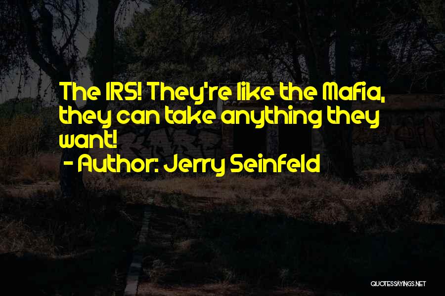 Irs Quotes By Jerry Seinfeld