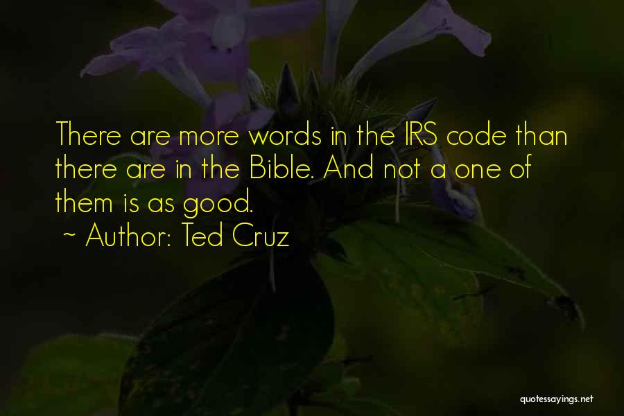 Irs Quotes By Ted Cruz