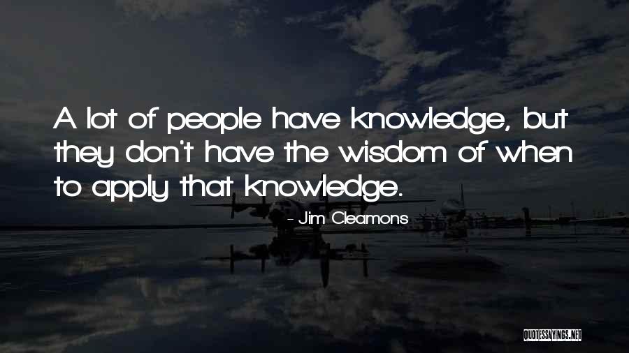 Irtek Quotes By Jim Cleamons Irtek Quotes By Jim Cleamons
