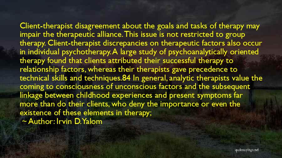 Irvin D. Yalom Quotes 1911175