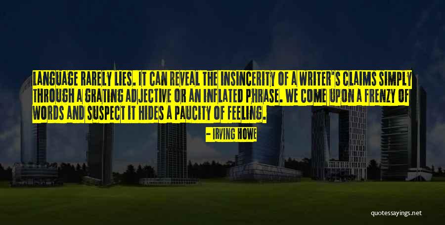 Irving Howe Quotes 449610