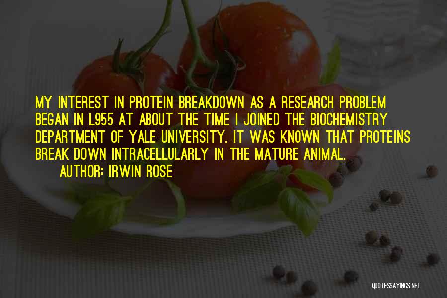 Irwin Rose Quotes 2087342 Irwin Rose Quotes 2087342
