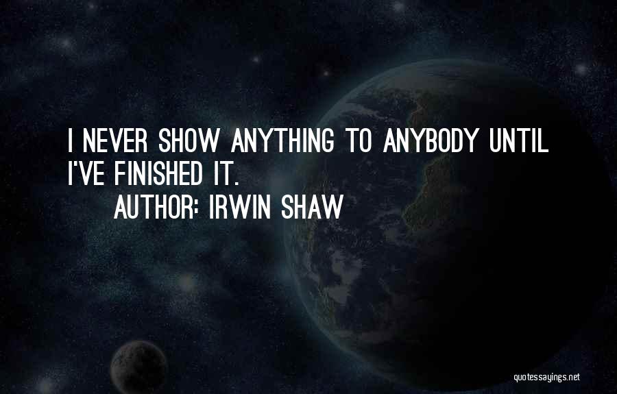 Irwin Shaw Quotes 919371