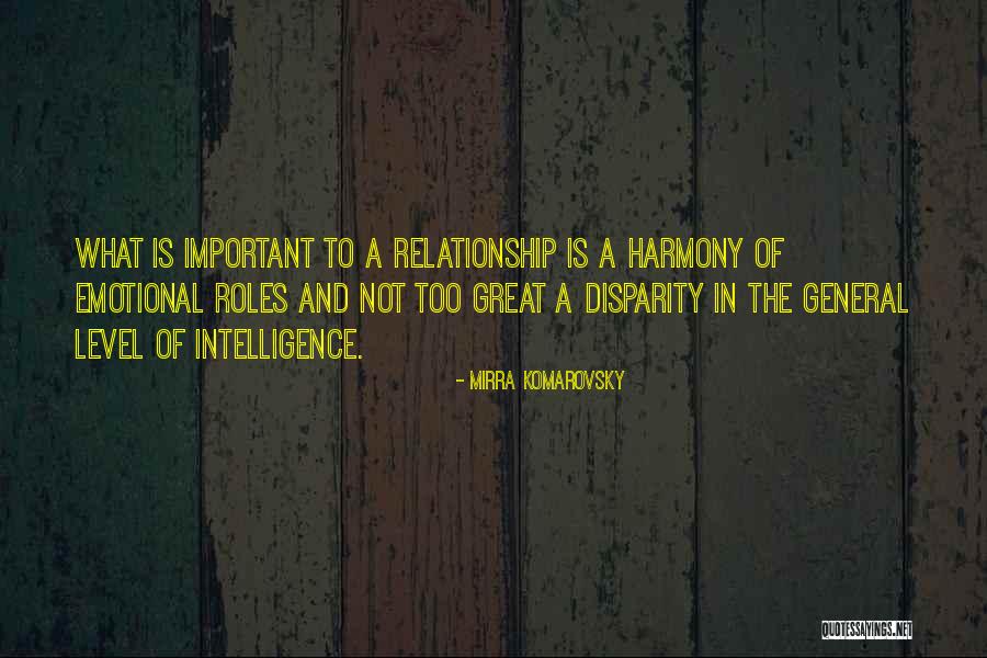 Is Emotional Intelligence Quotes By Mirra Komarovsky Is Emotional Intelligence Quotes By Mirra Komarovsky