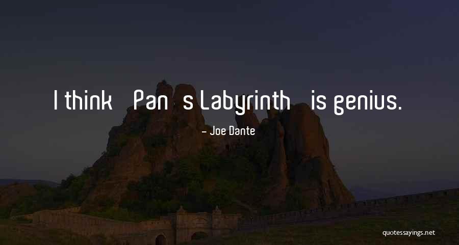 Is Genius Quotes By Joe Dante Is Genius Quotes By Joe Dante