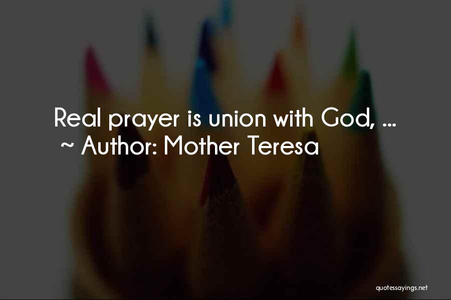 Is God Real Quotes By Mother Teresa