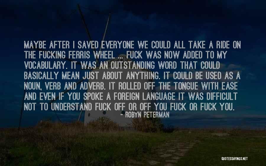 Is Going An Adverb Quotes By Robyn Peterman Is Going An Adverb Quotes By Robyn Peterman