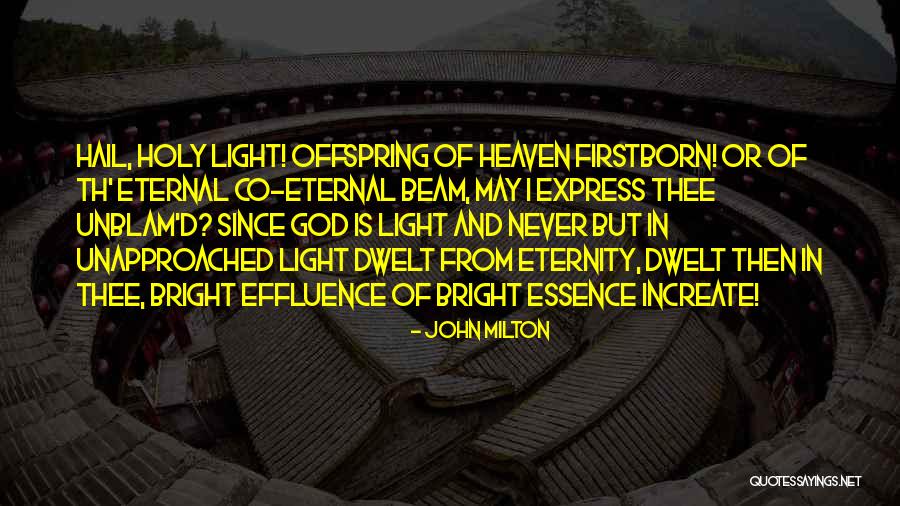 Is Hail Quotes By John Milton Is Hail Quotes By John Milton