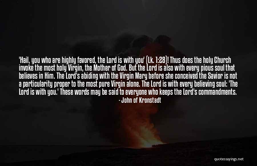 Is Hail Quotes By John Of Kronstadt Is Hail Quotes By John Of Kronstadt