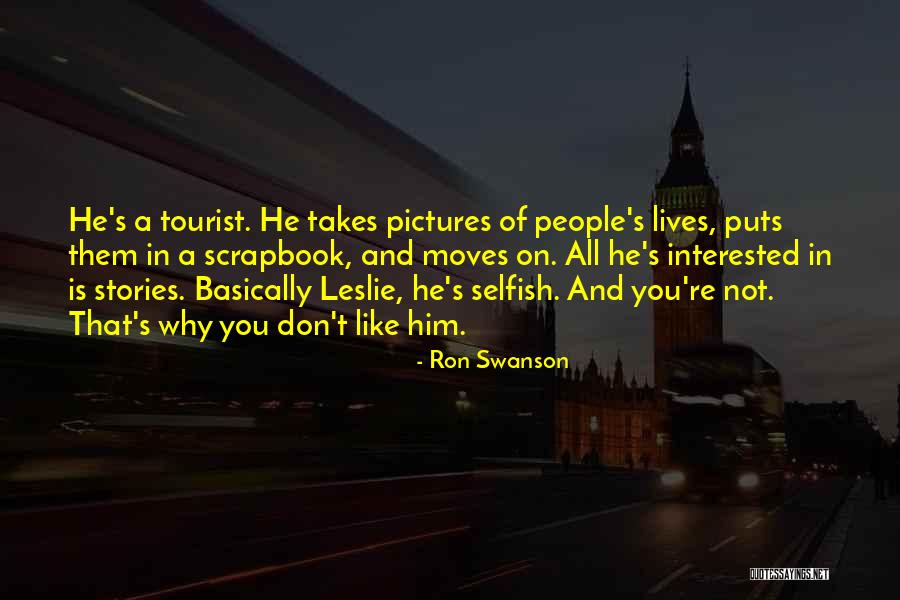 Is He Interested Quotes By Ron Swanson Is He Interested Quotes By Ron Swanson