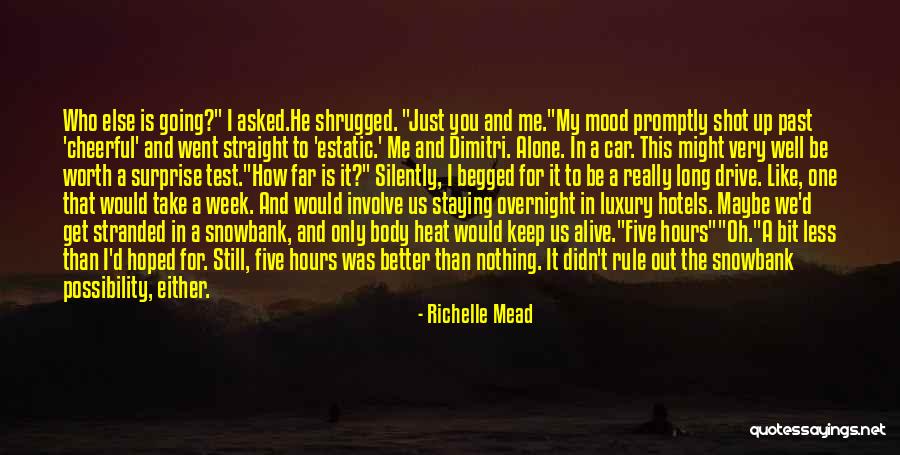 Is He Really Worth It Quotes By Richelle Mead Is He Really Worth It Quotes By Richelle Mead