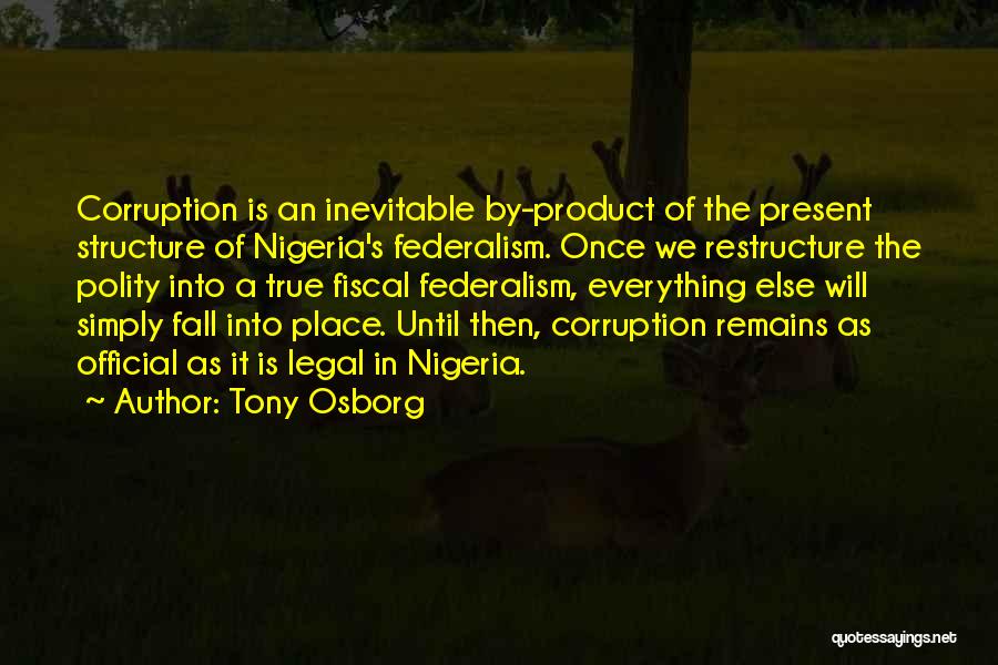 Is Inevitable Quotes By Tony Osborg