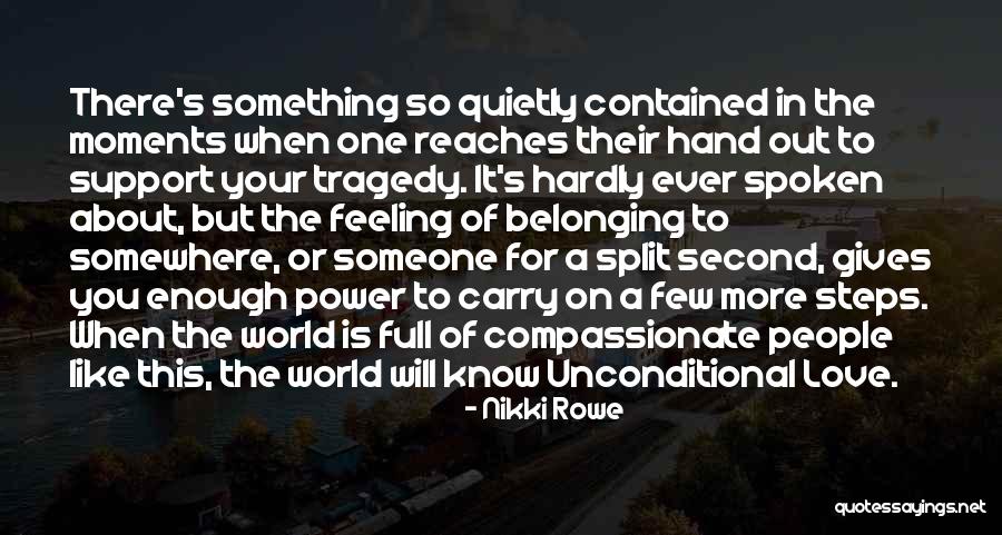 Is It Love Or Friendship Quotes By Nikki Rowe Is It Love Or Friendship Quotes By Nikki Rowe