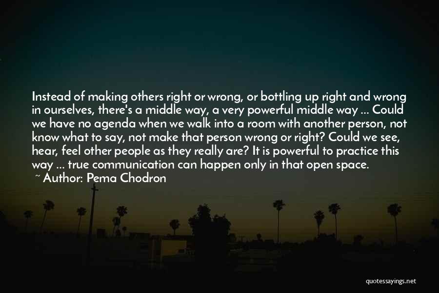 Is It Right Or Wrong Quotes By Pema Chodron