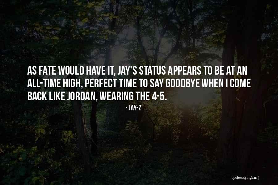 Is It Time To Say Goodbye Quotes By Jay-Z