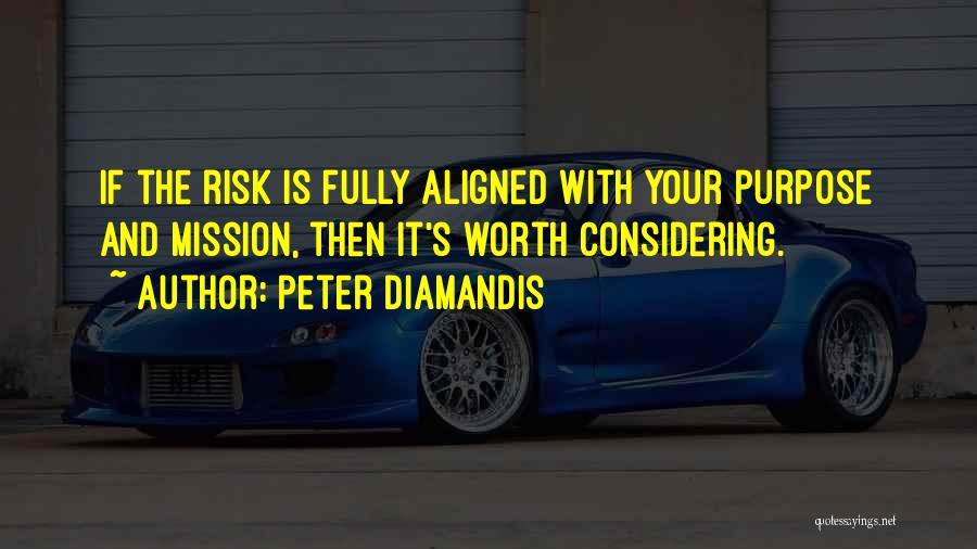 Is It Worth The Risk Quotes By Peter Diamandis