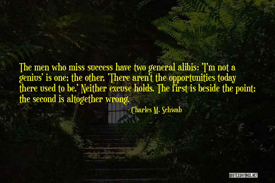 Is It Wrong To Miss You Quotes By Charles M. Schwab