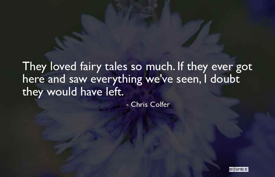 Is Not About Makeup Or Extensions Quotes By Chris Colfer Is Not About Makeup Or Extensions Quotes By Chris Colfer
