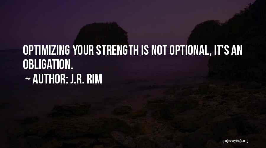 Is Not An Option Quotes By J.R. Rim