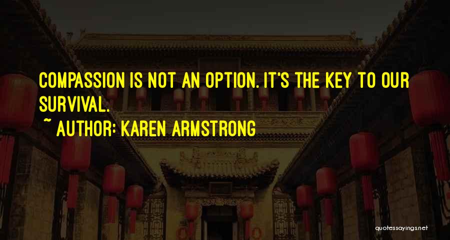 Is Not An Option Quotes By Karen Armstrong