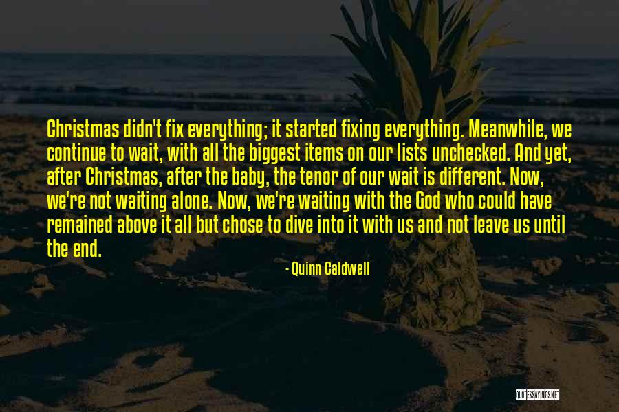 Is Not The End Quotes By Quinn Caldwell